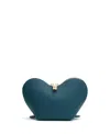 Cuyana Mini Heart Case In Blue