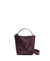 Cuyana Mini Linea Bucket Bag In Purple