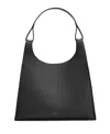 Cuyana Oversized Double Loop Bag In Black