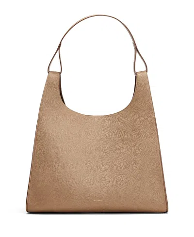Cuyana Oversized Double Loop Bag In Brown