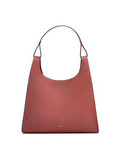 Cuyana Oversized Double Loop Bag In Pink