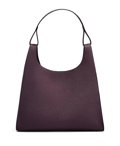 Cuyana Oversized Double Loop Bag In Purple