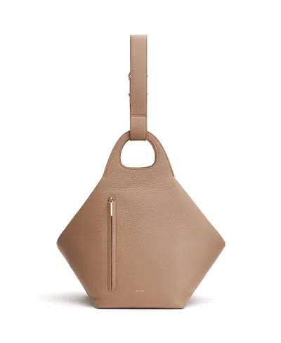 Cuyana Oversized Paloma Bag In Brown