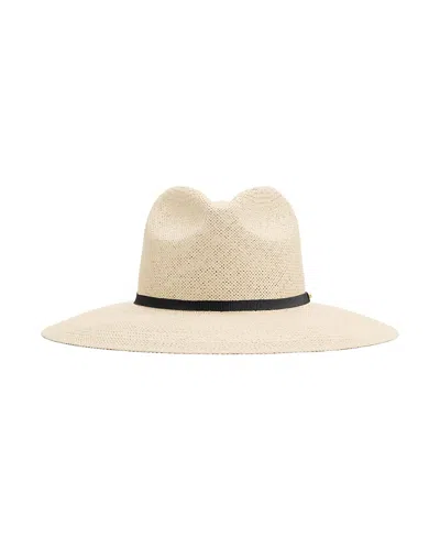 Cuyana Packable Wide Brim Ecuador Hat In Neutral