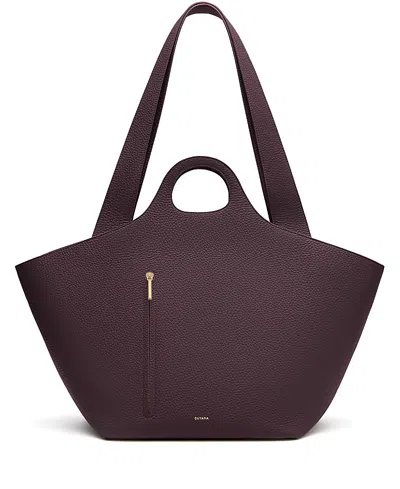 Cuyana Paloma Tote In Purple