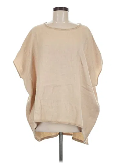 Pre-owned Cuyana Poncho In Tan
