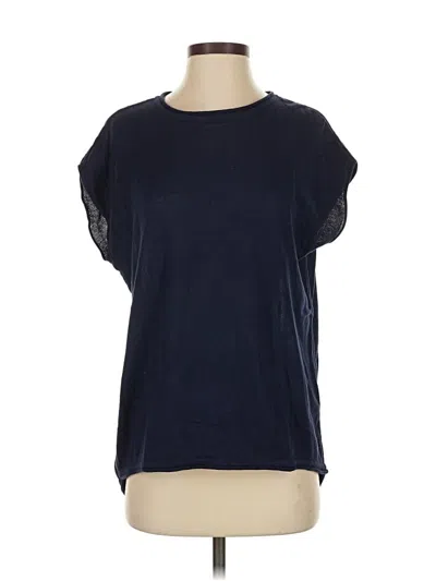Pre-owned Cuyana Short Sleeve T-shirt In Blue