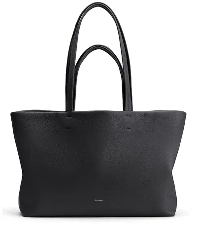 Cuyana Small Easy Tote In Black