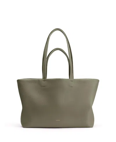 Cuyana Small Easy Tote In Green
