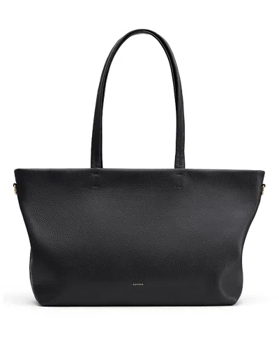 Cuyana Small Easy Zipper Tote In Black