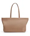 Cuyana Small Easy Zipper Tote In Brown