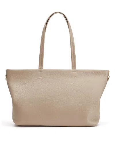 Cuyana Small Easy Zipper Tote In Gray
