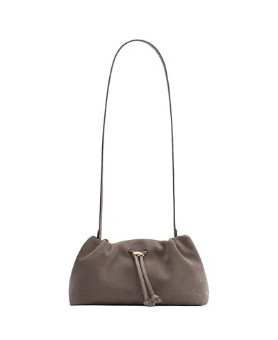 Cuyana Suede Mini Dia Bag In Purple