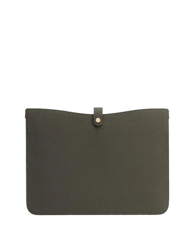 Cuyana System 13 Laptop Sleeve In Green