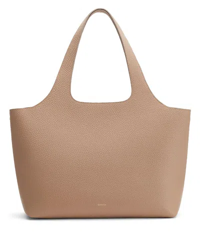 Cuyana System 13 Laptop Tote In Brown