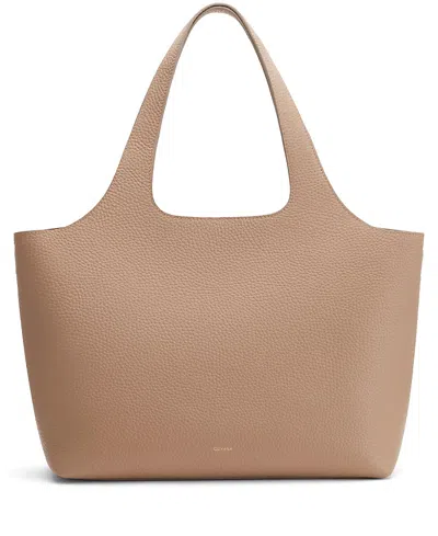 Cuyana System 16 Laptop Tote In Brown