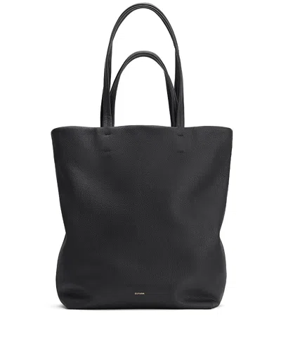 Cuyana Tall Easy Tote In Black