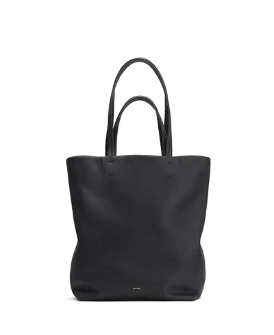 Cuyana Tall Easy Tote In Black