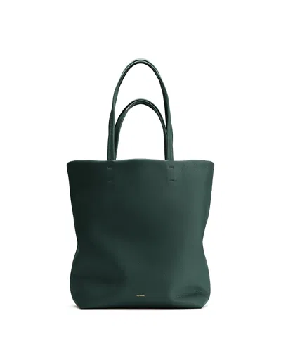 Cuyana Tall Easy Tote In Green
