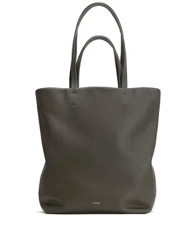 Cuyana Tall Easy Tote In Green