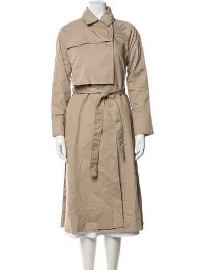 Pre-owned Cuyana Trench Coat In Neutrals