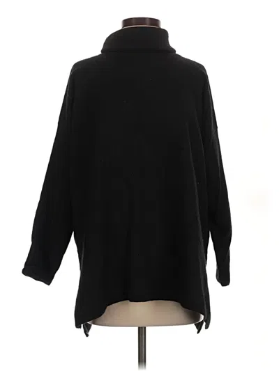 Pre-owned Cuyana Turtleneck Sweater In Black