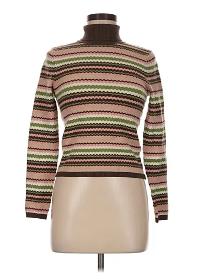 Pre-owned Cuyana Turtleneck Sweater In Brown