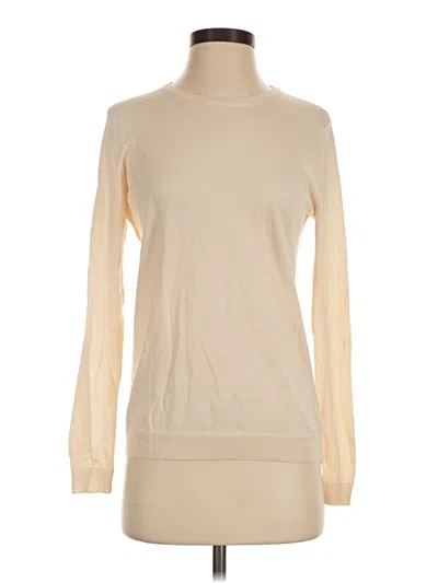 Pre-owned Cuyana Turtleneck Sweater In Ivory