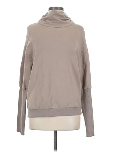 Pre-owned Cuyana Turtleneck Sweater In Tan