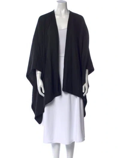 Pre-owned Cuyana V-neck Sweater In Black