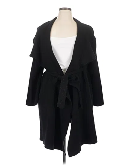 Pre-owned Cuyana Wool Coat In Black