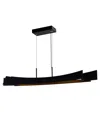 Cwi Lighting 10" Metal Candora Integrated Led Island Pool Table Light In Black