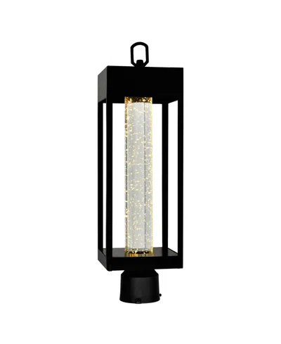 Cwi Lighting 15" Metal Rochester Led Outdoor Lantern Head In Black