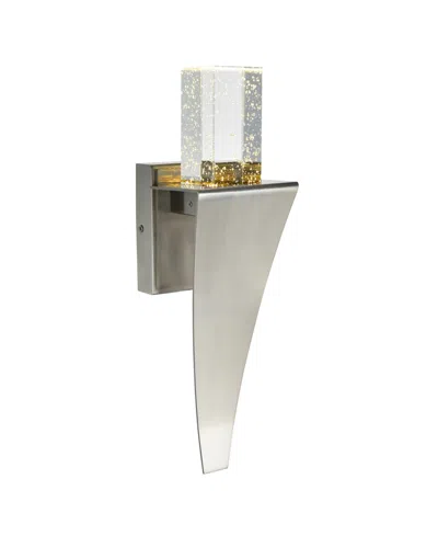 Cwi Lighting 16" Metal Catania Led Integrated Wall Light