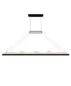 Cwi Lighting 19" Metal Himalayas Integrated Led Island Pool Table Light In Black