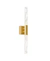 Cwi Lighting 24" Metal Greta Integrated Led Vanity Light In Brass