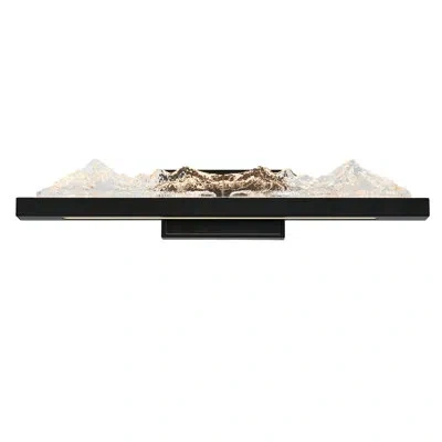 Cwi Lighting 26'' Led Vanity Light – Color Selectable (3000k/4000k/5000k) – Integrated Led – Ideal For Bathroom,  In Black