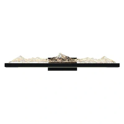 Cwi Lighting 37.5'' Led Vanity Light – Color Selectable (3000k/4000k/5000k) – Integrated Led – Ideal For Bathroom In Black