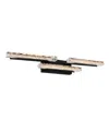 Cwi Lighting 5" Metal Valira Integrated Led Vanity Light In Black
