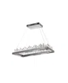 Cwi Lighting 6" Metal Agassiz Led Island And Pool Table Chandelier In Polished Nickel
