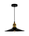 Cwi Lighting 9" Metal Brave 1 Mini Pendant