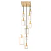 Cwi Lighting Anello Led Pendant With White Oak Finish Lumens 2652