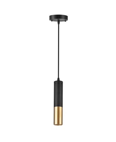 Cwi Lighting Anem 1 Light Pendant In Black