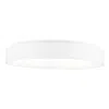 Cwi Lighting Arenal Led Drum Shade Flush Mount With White Finish Lumens 1872