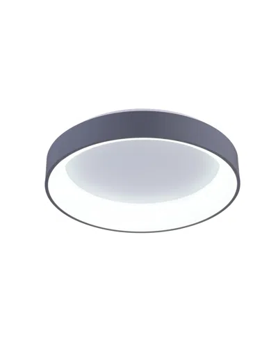 Cwi Lighting Arenal Led Flush Mount In White