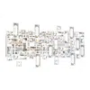 Cwi Lighting Arley 4 Light Vanity Light With Chrome Finish In White
