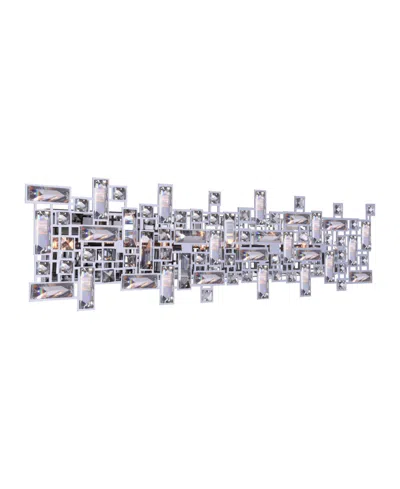 Cwi Lighting Arley 8 Light Wall Sconce In Silver