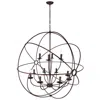 Cwi Lighting Arza 12 Light Up Chandelier With Brown Finish