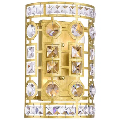 Cwi Lighting Belinda 2 Light Champagne Wall Sconce