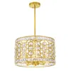 Cwi Lighting Belinda 4 Light Chandelier With Champagne Finish